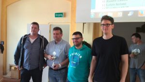 Holger Lehmann (Br.2), Andreas Nöring (Br.4), Simon Hiller (Br.1), Daniel Böhlich (Br.3)